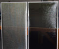 Inflector heat reflective window panels (image)