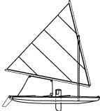 Sunfish sailboat image